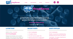 Desktop Screenshot of drugbaron.com